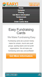 Mobile Screenshot of easyfundraisingcards.com